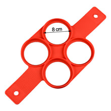 Load image into Gallery viewer, Nonstick Pancake Maker 4 Grids Silicone