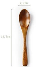 Load image into Gallery viewer, Natural Wood Spoon