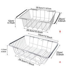Load image into Gallery viewer, Stainless Steel Vegetables Drain Rack