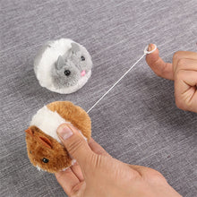 Load image into Gallery viewer, Cute cat toy plush fur toy shake movement mouse