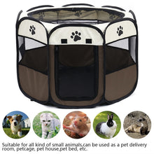 Load image into Gallery viewer, Portable Folding Pet Carrier Tent Dog House Playpen Multi-functionable