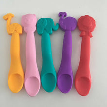 Load image into Gallery viewer, Baby Spoon Silicone