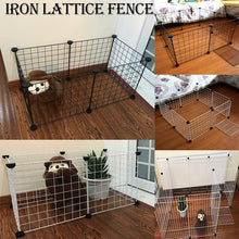 Load image into Gallery viewer, Foldable Pet Playpen Iron Fence Puppy Kennel House