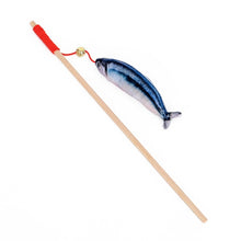 Load image into Gallery viewer, Pet Cat Toy Teaser Multi Color Bird Feather