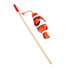 Load image into Gallery viewer, Pet Cat Toy Teaser Multi Color Bird Feather