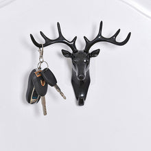 Load image into Gallery viewer, Deer Head Antlers Wall Hook
