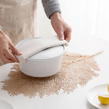 Load image into Gallery viewer, Creative Coral Leaf Plastic Placemat Cup Mats Pads Non-slip