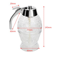 Load image into Gallery viewer, Syrup Squeeze Bottle Juice Jam Cup Pot with Stand Holder