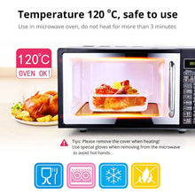 Load image into Gallery viewer, Kitchen Plastic Microwave Bento box