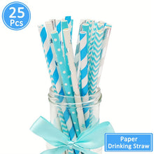Load image into Gallery viewer, Paper Drinking Straws Table Decoration For Kids