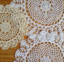 Load image into Gallery viewer, Cotton round placemat coaster
