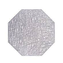 Load image into Gallery viewer, Creative Placemat For Dinner Table Plastic Octagonal Hollow