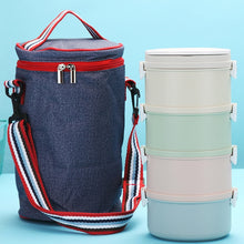 Load image into Gallery viewer, Microwavable Plastic Lunch Box