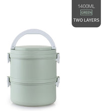 Load image into Gallery viewer, Microwavable Plastic Lunch Box