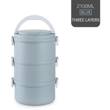 Load image into Gallery viewer, Microwavable Plastic Lunch Box