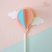 Load image into Gallery viewer, Rainbow Unicorn Decoration Cupcake Topper for Kid