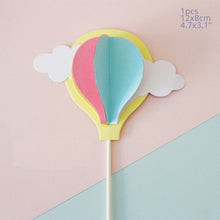 Load image into Gallery viewer, Rainbow Unicorn Decoration Cupcake Topper for Kid