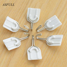 Load image into Gallery viewer, White Sticky Self-Adhesive Hook