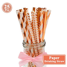 Load image into Gallery viewer, Paper Drinking Straws Table Decoration For Kids