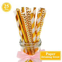 Load image into Gallery viewer, Paper Drinking Straws Table Decoration For Kids