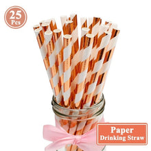 Load image into Gallery viewer, Paper Drinking Straws Table Decoration For Kids