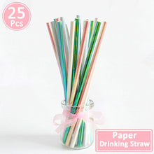 Load image into Gallery viewer, Paper Drinking Straws Table Decoration For Kids