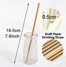 Load image into Gallery viewer, Paper Drinking Straws Table Decoration For Kids