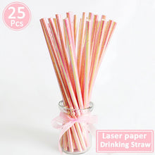Load image into Gallery viewer, Paper Drinking Straws Table Decoration For Kids