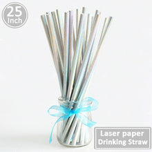 Load image into Gallery viewer, Paper Drinking Straws Table Decoration For Kids