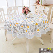 Load image into Gallery viewer, Round Table Cloth Pastoral