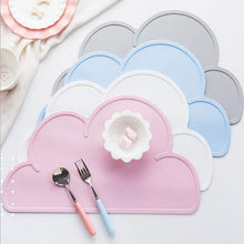 Load image into Gallery viewer, Cloud Shape Kids Plate Mat