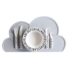 Load image into Gallery viewer, Cloud Shape Kids Plate Mat