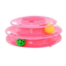 Load image into Gallery viewer, Triple Pay Disc Cat Toys Ball Training