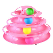 Load image into Gallery viewer, Triple Pay Disc Cat Toys Ball Training
