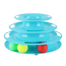 Load image into Gallery viewer, Triple Pay Disc Cat Toys Ball Training