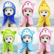 Load image into Gallery viewer, Hoodies Puppy Super Absorbent Bathrobes Cleaning