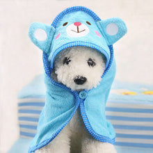 Load image into Gallery viewer, Hoodies Puppy Super Absorbent Bathrobes Cleaning
