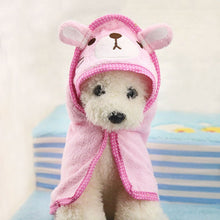 Load image into Gallery viewer, Hoodies Puppy Super Absorbent Bathrobes Cleaning