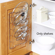 Load image into Gallery viewer, Pot Covers Holding Storage Rack
