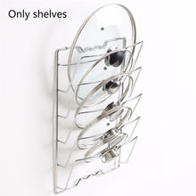 Load image into Gallery viewer, Pot Covers Holding Storage Rack