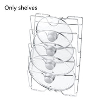 Load image into Gallery viewer, Pot Covers Holding Storage Rack