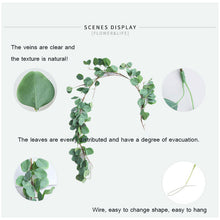 Load image into Gallery viewer, Artificial Ivy Leaf Eucalyptus